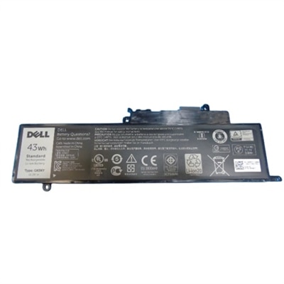 Dell 3-cell 43 Wh Lithium Ion Replacement Battery for Select Laptops