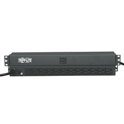 TrippLite 13-Outlets PDU1215 Single-Phase Basic 1-Units Horizontal Rackmount Power Distribution Unit