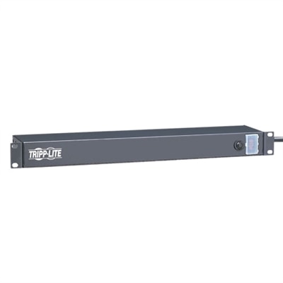 TrippLite 6 Rear-Facing Outlets Rackmount Power Strip with 15 ft Cord