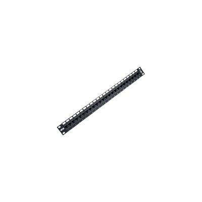 Cat6 Patch Panel 568B-110 Punchdown to RJ45 Female-24 Port