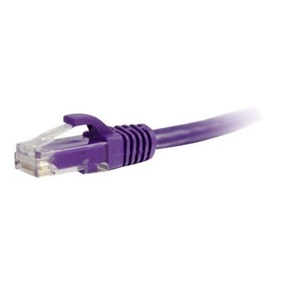 C2G 25ft Cat6 Snagless Unshielded (UTP) Ethernet Network Patch Cable - Purple - patch cable - 25 ft - purple