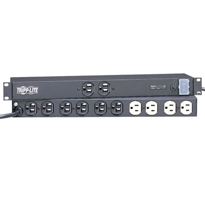 TrippLite 12 Outlet Rackmount Isobar Surge Suppresser with 15 ft Cord