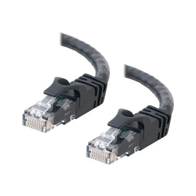 C2G 1ft Cat6 Snagless Unshielded (UTP) Ethernet Network Patch Cable - Black - patch cable - 1 ft - black