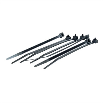 C2G 4in Cable Tie Multipack (100 pack) - Black - Cable tie - black - 4 in (pack of 100)