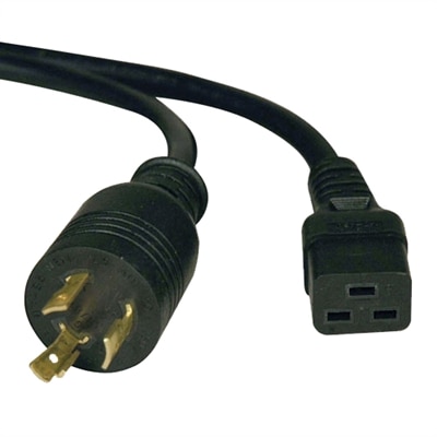 TrippLite IEC-C19 to NEMA L6-20P 12AWG Heavy Duty Power Cable - 10 ft