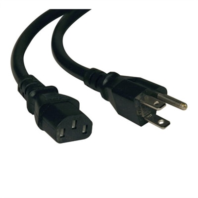 TrippLite Heavy Duty C13 to 5-15P 14AWG Power Cable - 10 ft