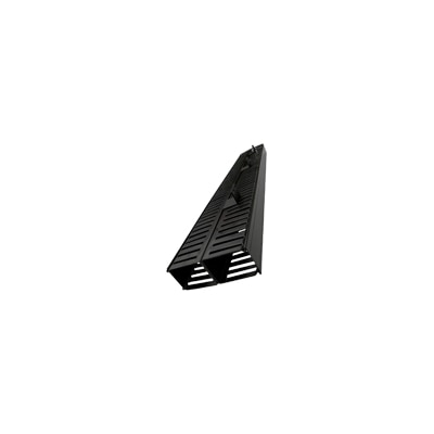 Vertical Cable Manager 6-foot Finger duct with cover; includes 2 x 3 ft sections; toolless snap-in mounting