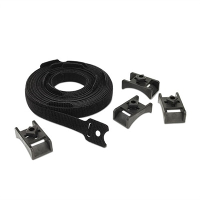 APC - Cable Organizer Slack Loop - Black (pack Of 10) #AR8621 For P/N: AR3100, AR3150