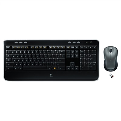 Logitech MK520 Wireless Keyboard and Mouse Combo - Black