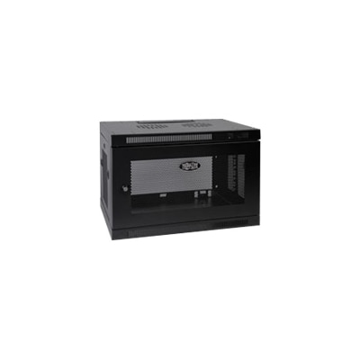 9U WALL MOUNT RACK ENCLOSURE CABINET W/ DOOR AND SIDE PANELS