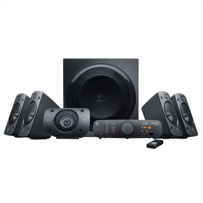 Logitech Z906 Surround Sound Speaker System - 5.1-Channel - Black