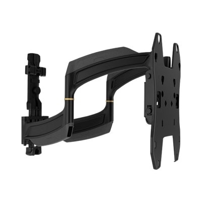 Chief Thinstall Medium 18 Inch Extension Monitor Arm Wall Mount - For 32-65 Inch Displays - Single Monitor Mount - Black