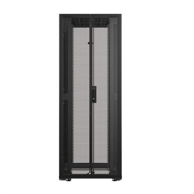 APC NetShelter SX Enclosure with Sides - Rack - black - 45U - 19-inch