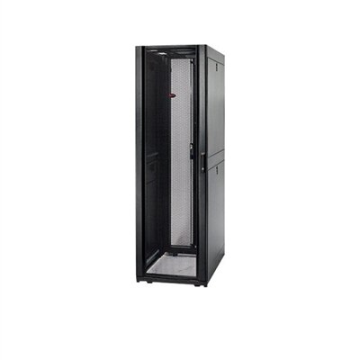 APC NetShelter SX Enclosure with Sides - Rack cabinet - black - 45U - 19