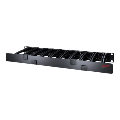 APC Horizontal Cable Manager Single-Sided with Cover rack cable management panel with cover - 1U