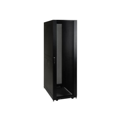 Tripp Lite 42U Rack Enclosure 32-inch Depth w Doors & Sides 3000lb Capacity - Rack - cabinet - black - 42U - 19-inch