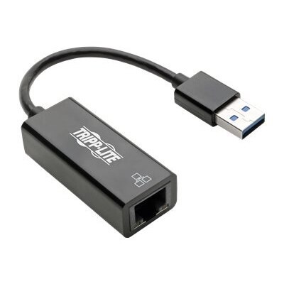 Tripp Lite USB 3.0 SuperSpeed to Gigabit Ethernet Adapter RJ45 10/100/1000 Mbps - network adapter - USB 3.0 - Gigabit...