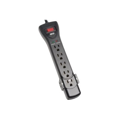Tripp Lite Surge Protector Power Strip 120V 7 Outlet 7' Cord 2160 Joules Black - surge protector - 1.8 kW