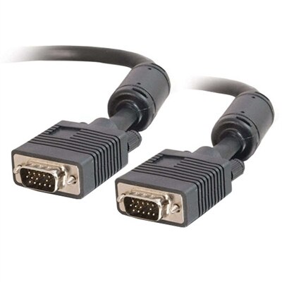 CablesToGo C2G - VGA Cable (Male)/(Male) - Black - 1m