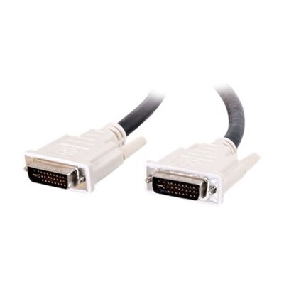 CablesToGo C2G - DVI-I Dual Link Kabel (Stecker)/(Stecker) - Schwarz - 1m