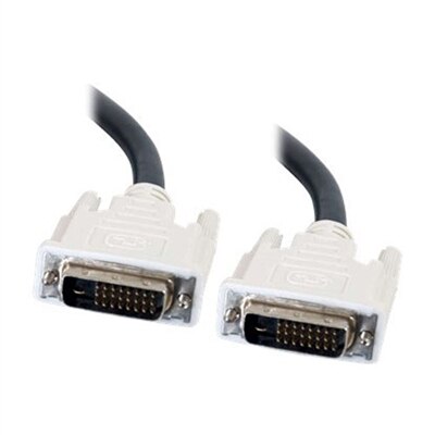 CablesToGo C2G - DVI-D Dual Link Kabel (Stecker)/(Stecker) - Schwarz - 5m