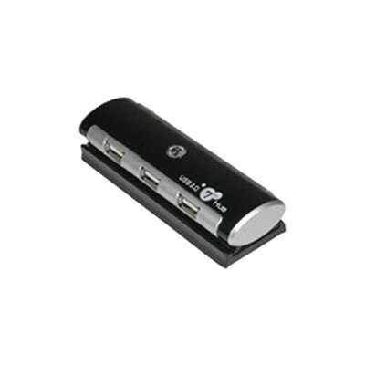 CablesToGo C2G - USB 2.0 7-Port Hub - Black