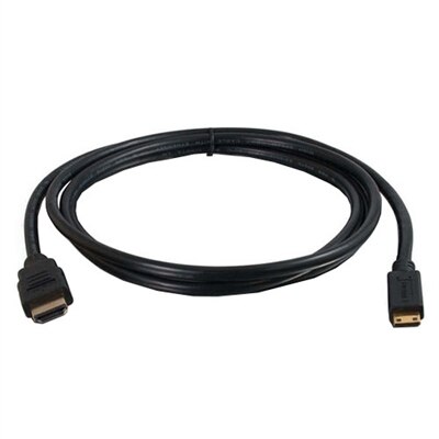 CablesToGo C2G Value Series High Speed With Ethernet HDMI Mini Cable - Video/ljud/nätverkskabel - HDMI - 19-stifts HDMI (hane) - 19-stifts Mini-HDMI (