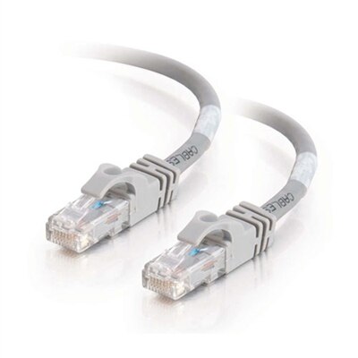 CablesToGo C2G - Cat6 Ethernet (RJ-45) UTP Snagless Cable - Grey - 0.5m