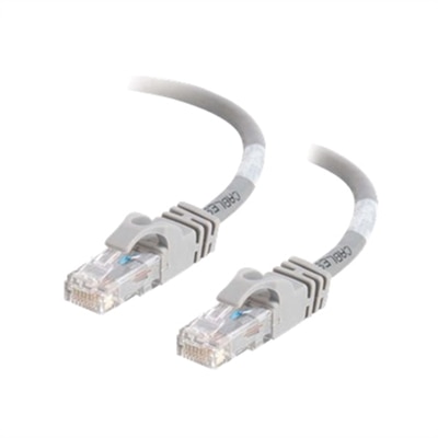CablesToGo C2G - Cat6 Ethernet (RJ-45) UTP Snagless Cable - Grey - 1m