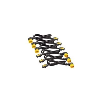 APC Power Cable AP8704R-NA - 6 Pack - C13 to C14 / Locking - 90 Degree - 4 ft