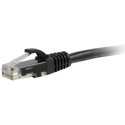 C2G 100ft Cat6 Ethernet Cable - Snagless - 550MHz - Black - patch cable - 100 ft - black