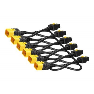 APC Power Cable AP8712S - 6 Pack - C19 to C20 / Locking - 2 ft