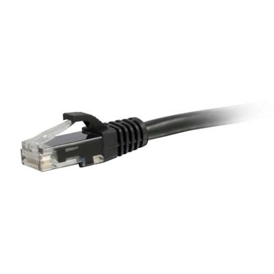 C2G 25ft Cat6 Snagless Unshielded (UTP) Ethernet Network Patch Cable - Black - patch cable - 25 ft - black