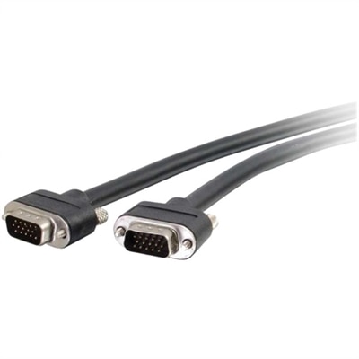 C2G 10ft VGA Cable - Select - In Wall Rated - M/M - VGA cable - HD-15 (VGA) (M) to HD-15 (VGA) (M) - 10 ft - black