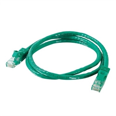 C2G 30ft Cat6 Snagless Unshielded (UTP) Ethernet Network Patch Cable - Green - patch cable - 30 ft - green