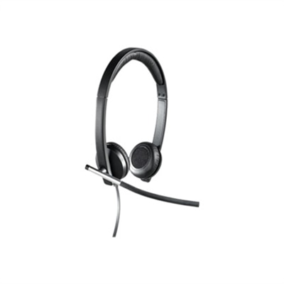 Logitech H650e Headset - Wired - Mic Boom