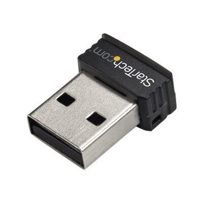 StarTech.com USB 150Mbps Mini Wireless N Network Adapter - 802.11n/g 1T1R (USB150WN1X1) - adaptateur rÃ©seau - USB 2.0