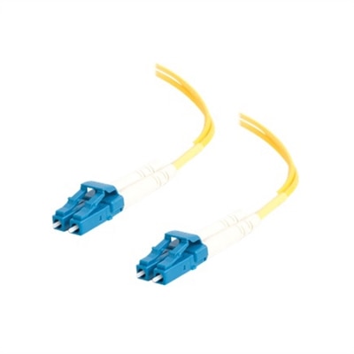 C2G 1m LC-LC 9/125 Duplex Single Mode OS2 Fiber Cable - Yellow - 3ft - patch cable - 1 m - yellow