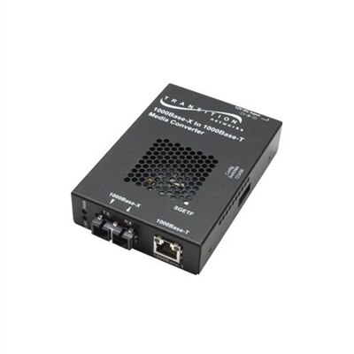 Transition Stand-Alone - fiber media converter - Gigabit Ethernet