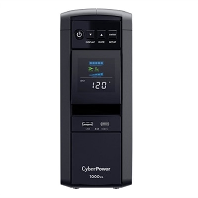 CyberPower PFC Sinewave Series CP1000PFCLCD - UPS - 600-watt - 1000 VA