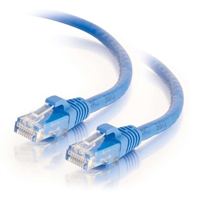 C2G 25ft Cat6 Snagless Unshielded (UTP) Ethernet Network Patch Cable - Blue - patch cable - 25 ft - blue
