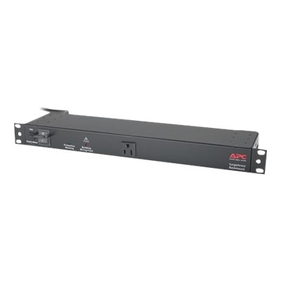9-Outlet 120 V SurgeArrest Rackmount Surge Protection Device - Black