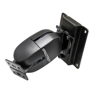 Ergotron 100 Series Pivot Double - Mounting kit ( double pivot ) for flat panel - grey, black