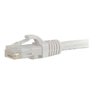 C2G 75ft Cat6 Snagless Unshielded (UTP) Ethernet Network Patch Cable - White - patch cable - 75 ft - white