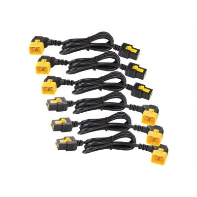 APC Power Cable AP8714R - 6 Pack - C19 to C20 / Locking - 90 Degree - 4 ft