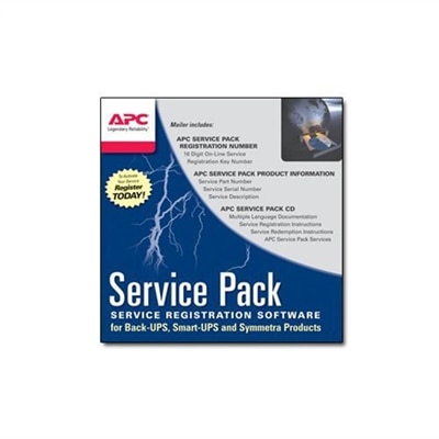 APC Extended Warranty Service Pack - Tekniskt Stöd - Telefonrådgivning - 1 år - 24x7
