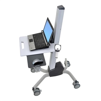 Ergotron Neo-Flex Laptop Cart - Cart - for Laptop - plastic, aluminium, steel - two-tone grey