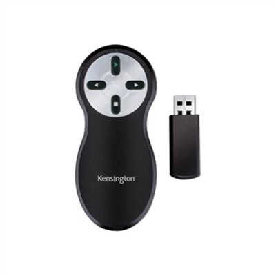 KENSINGTON TECHNOLOGY GROUP Kensington Si600 Wireless Presenter with Laser Pointer - Presentation remote control - Radio
