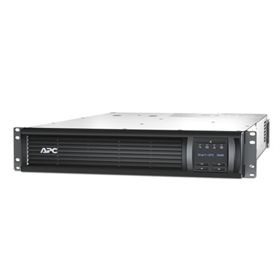APC Smart-UPS, Line Interactive, 3kVA, Rackmount 2U, 120V, 6x NEMA 5-15R+NEMA 5-20R outlets, SmartSlot, AVR, LCD [TAA]