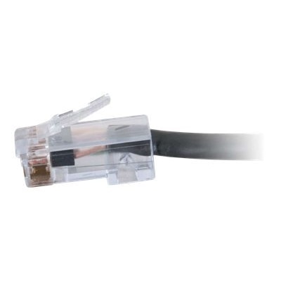 C2G 10ft Cat6 Non-Booted Network Patch Cable (Plenum-Rated) - Black